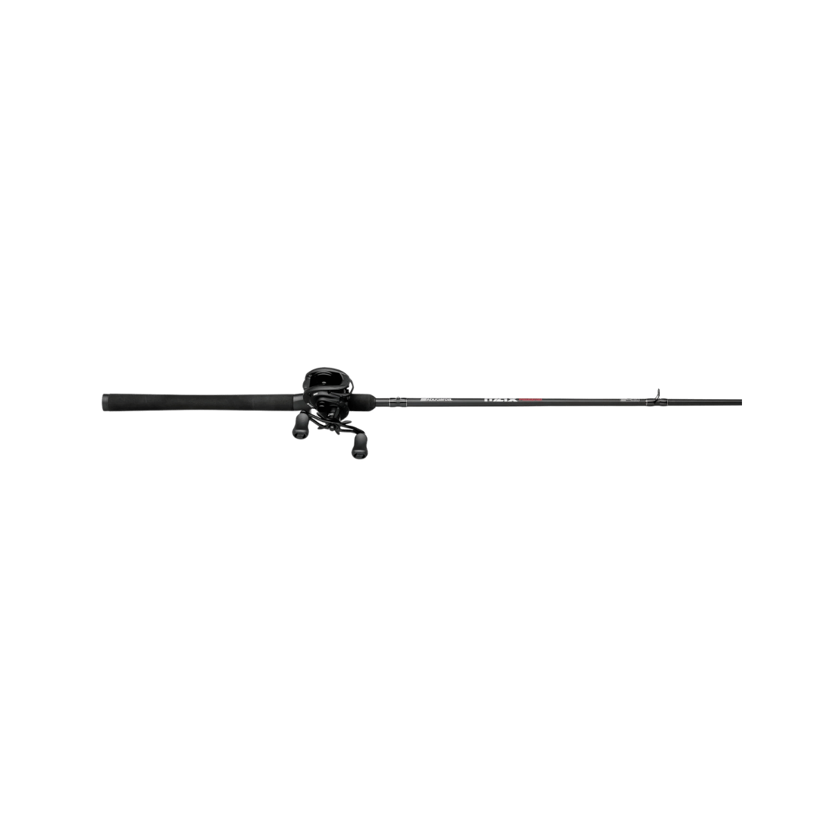 ABU GARCIA MAX PREDATOR BAITCAST COMBO, BLACK COLOR ROD