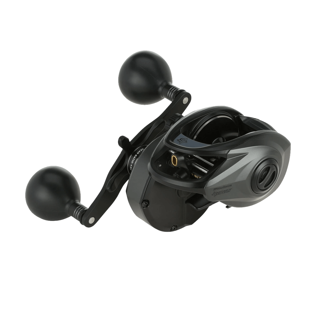 ABU GARCIA BEAST 400 LOW PROFILE REEL - FRONT VIEW