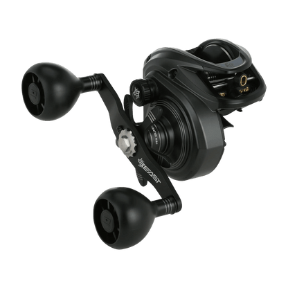 ABU GARCIA BEAST 400 LOW PROFILE REEL - REAR VIEW