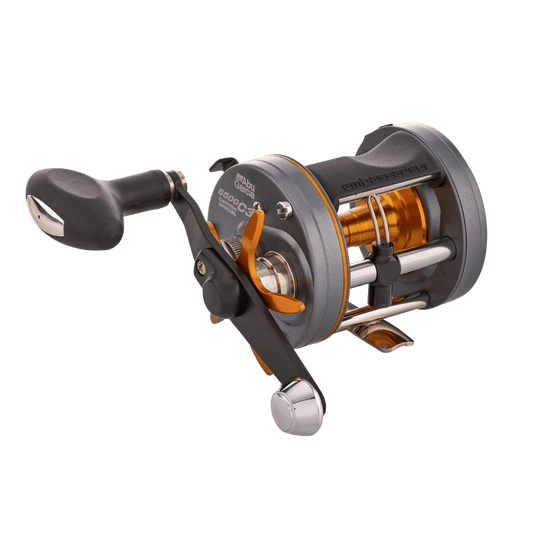 ABU GARCIA C3 CATFISH SPECIAL ROUND REEL 5.3:1 GEAR RATIO - TOP SIDE VIEW