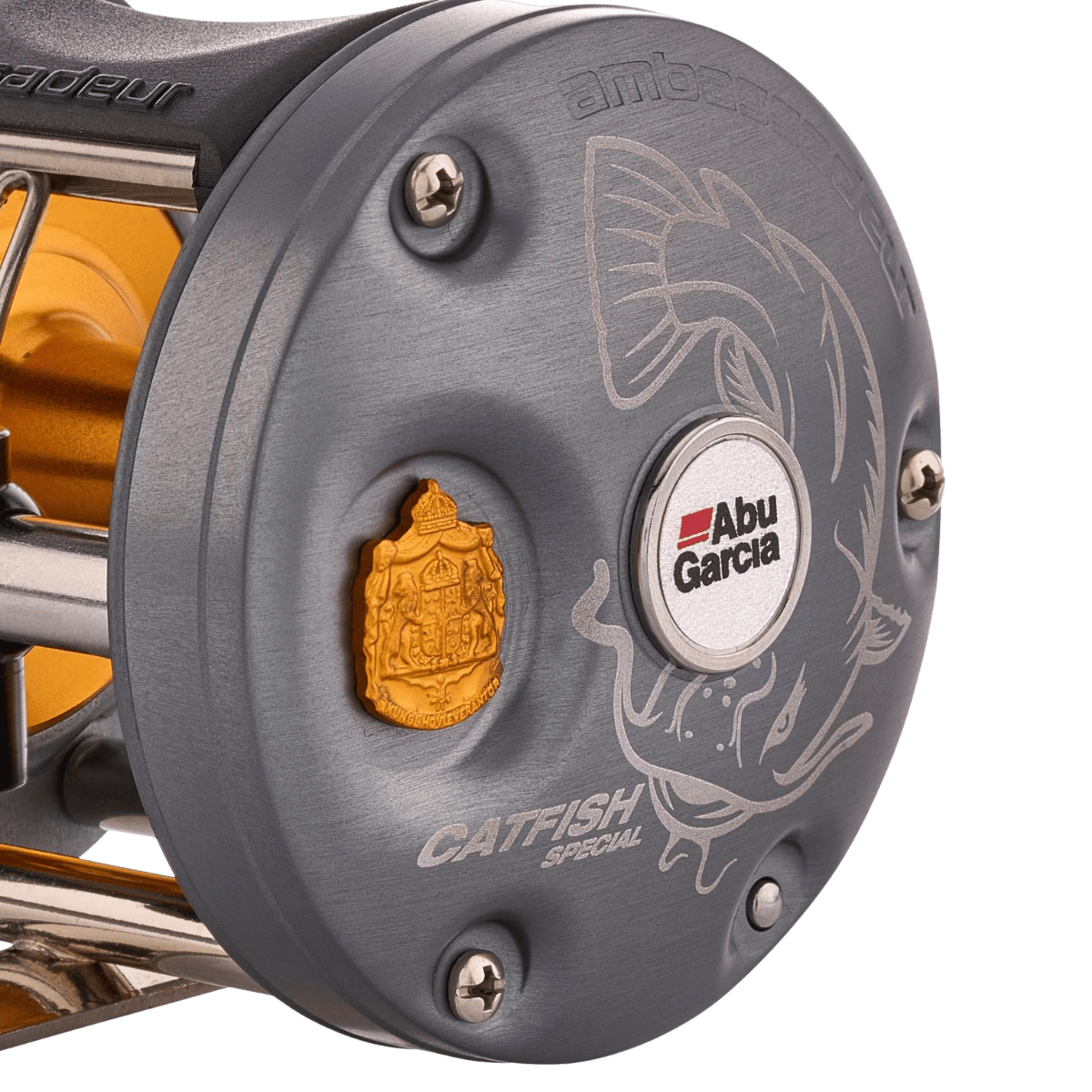 ABU GARCIA C3 CATFISH SPECIAL ROUND REEL 5.3:1 GEAR RATIO - BOTTOM FOCUS