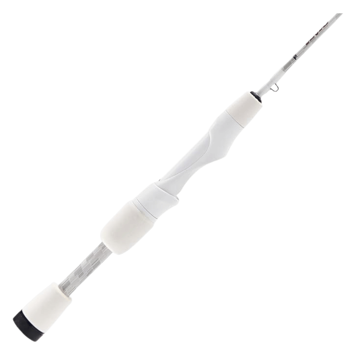 ABU GARCIA VERITAS ICE FISHING ROD 30 INCH LIGHT - BOTTOM SIDE VIEW