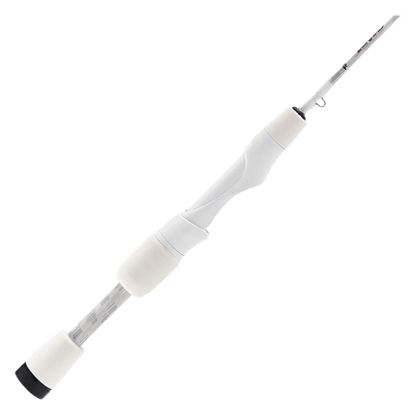 ABU GARCIA VERITAS ICE FISHING ROD 30 INCH LIGHT - BOTTOM SIDE VIEW
