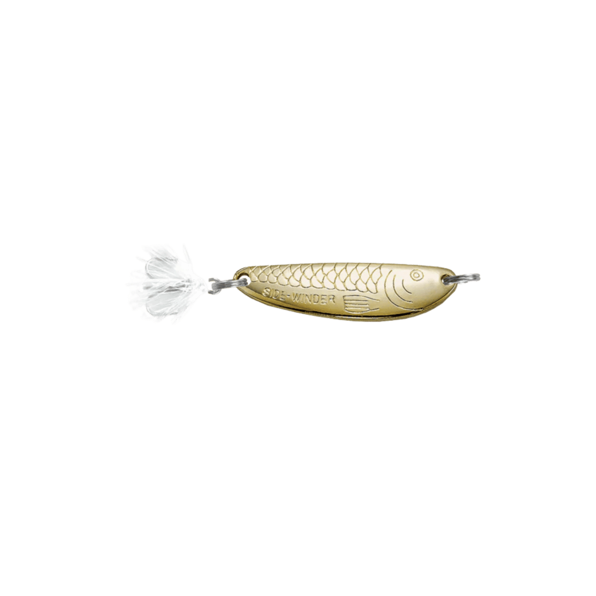 ACME ICE WINDER FLUTTER SPOON GOLD NUGGET
