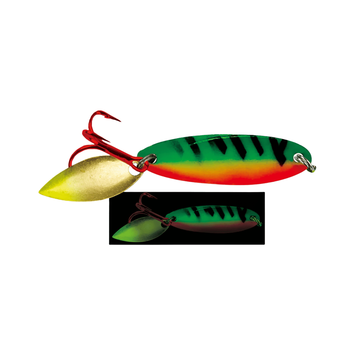 ACME KASTMASTER MOONSHINE GLOW – 1/8 OZ FIRETIGER