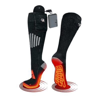 ACTION HEAT 5V WOOL BATTERY HEATED SOCKS