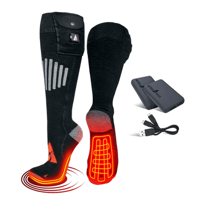 ACTION HEAT 5V WOOL BATTERY HEATED SOCKS