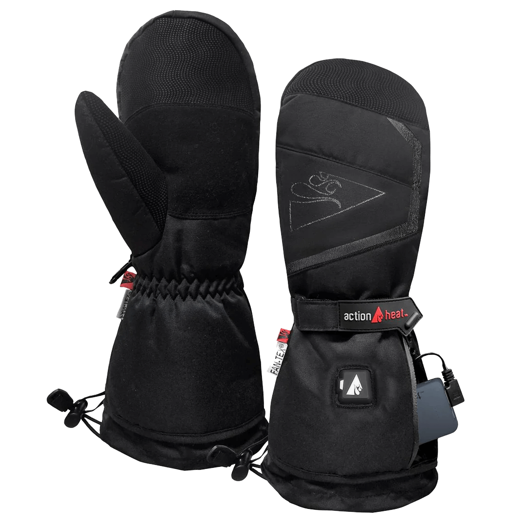 ACTION HEAT WOMEN'S 5V BATTERY HEATED MITTENS
