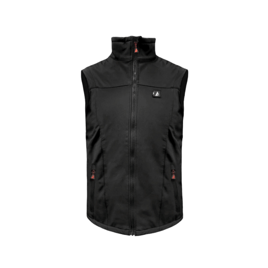 ACTIONHEAT HEATED SOFT SHELL VEST BLACK