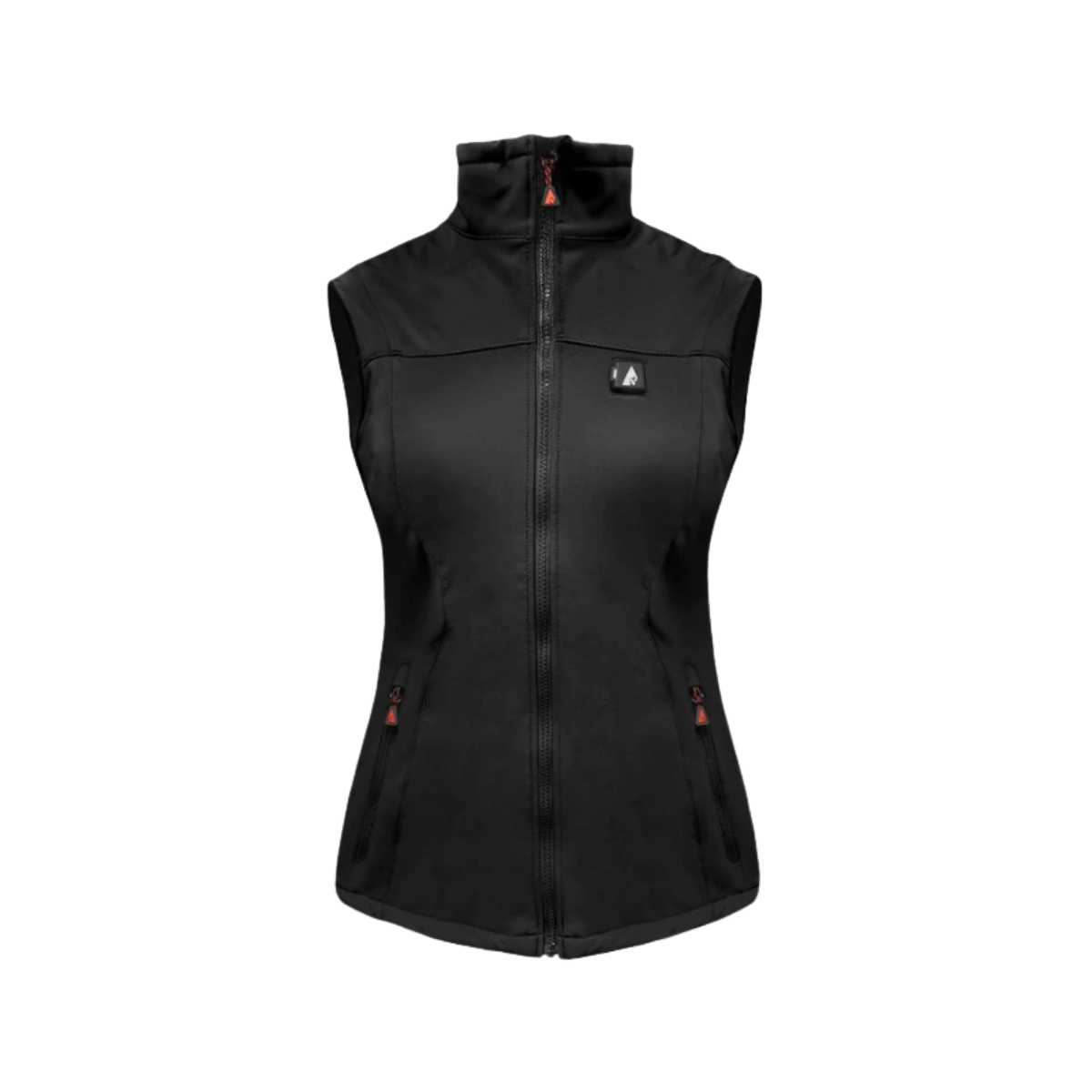 ACTIONHEAT WOMENS HEATED SOFT SHELL VEST BLACK