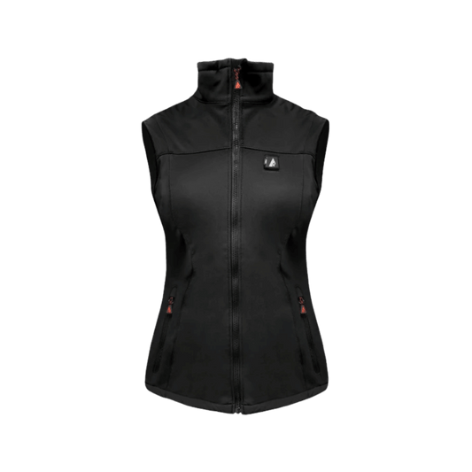 ACTIONHEAT WOMENS HEATED SOFT SHELL VEST BLACK