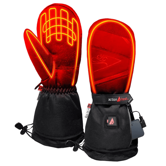 ACTION HEAT WOMEN'S 5V BATTERY HEATED MITTENS
