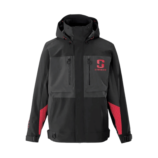 STRIKER BRANDS MEN'S ADRENALINE RAIN JACKET - BLACK