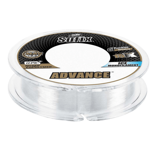 SUFIX ADVANCE ICE MONOFILAMENT 100YD CLEAR 3LBS FISHING LINE