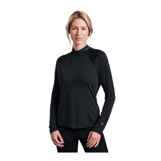 KUHL WOMEN'S AGILITY PULLOVER - BLACK