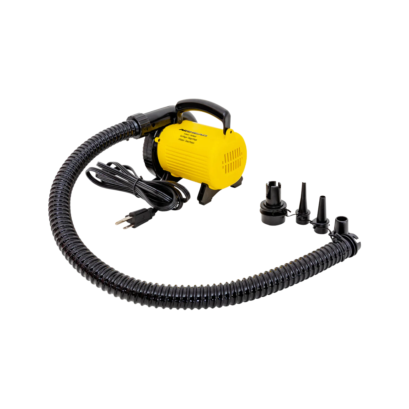 AIRHEAD HI PRESSURE AIR PUMP BLACK YELLOW