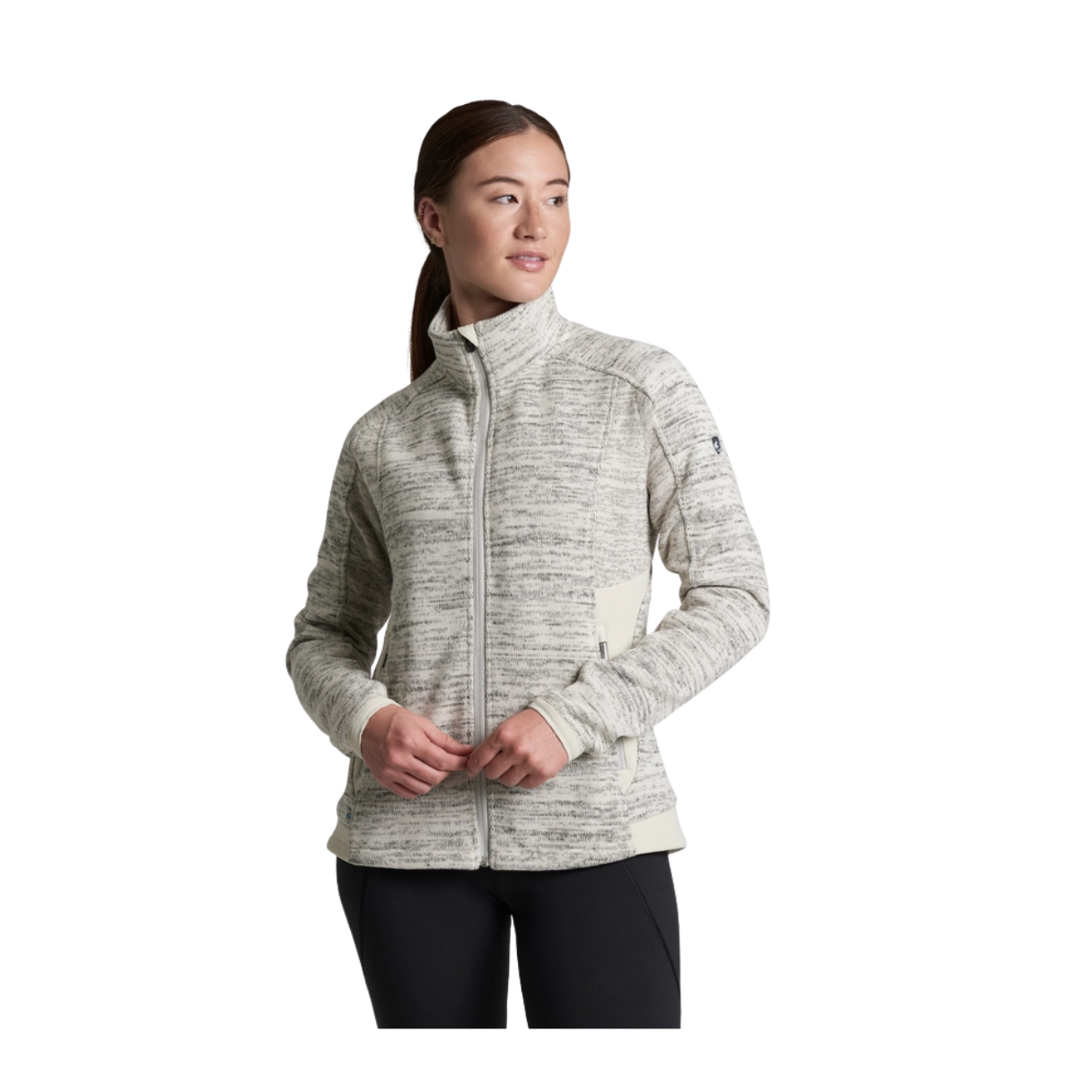KUHL AKTIVATOR FLEECE JACKET - ASH - FRONT VIEW