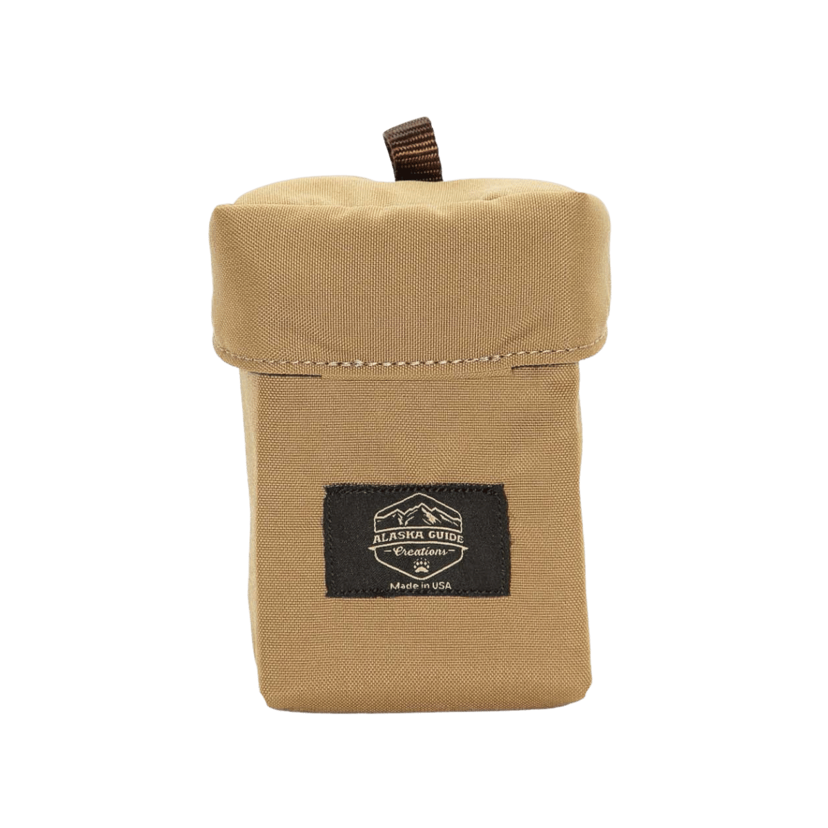 ALASKA GUIDE CREATIONS MAGNETIC RANGEFINDER POUCH CAYOTE BROWN