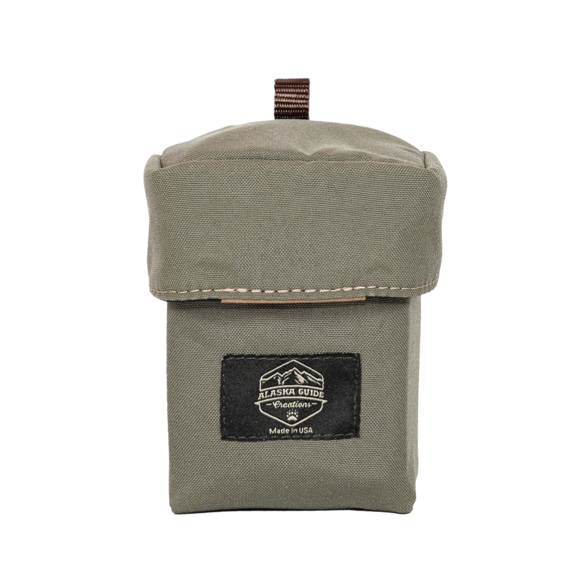 ALASKA GUIDE CREATIONS MAGNETIC RANGEFINDER POUCH RANGER GREEN