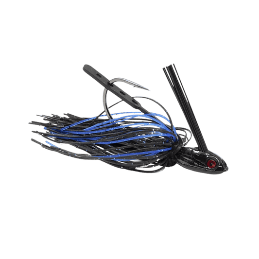 ALL TERRAIN SWIM JIG 1/4OZ BLACK/BLUE