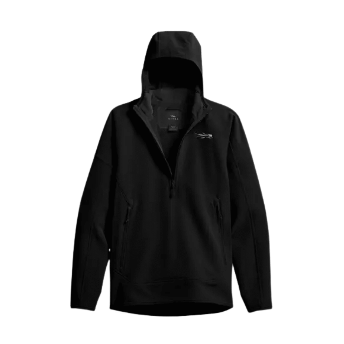 SITKA MEN'S ALPHA FLEECE HOODIE - SITKA BLACK