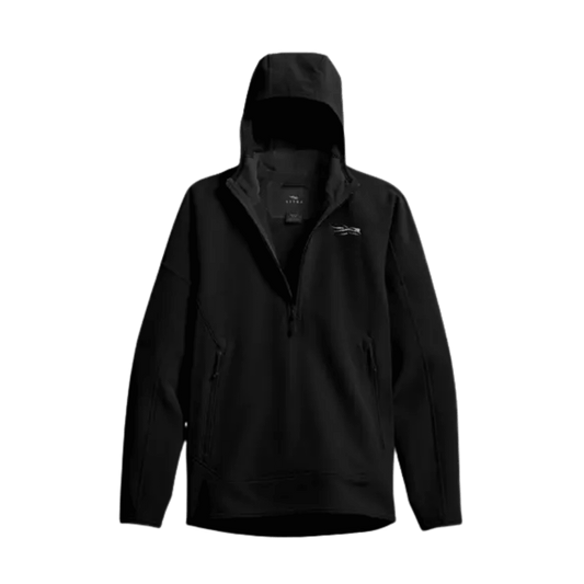 SITKA MEN'S ALPHA FLEECE HOODIE - SITKA BLACK
