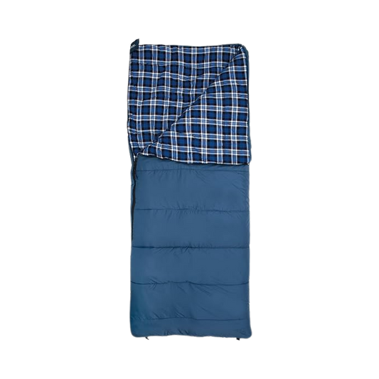 ALPS MOUNTAINEERING CAMPER FLANNEL OF SLEEPING BAG BLUE
