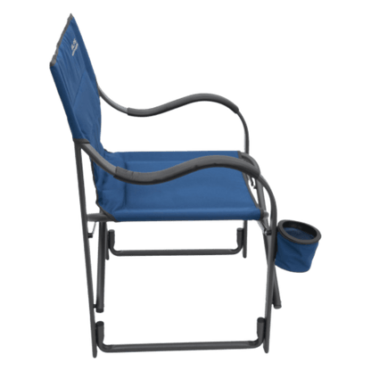 ALPS MOUNTAINEERING COMFORT CAMP CHAIR - DEEP SEA - SIDE VIEW