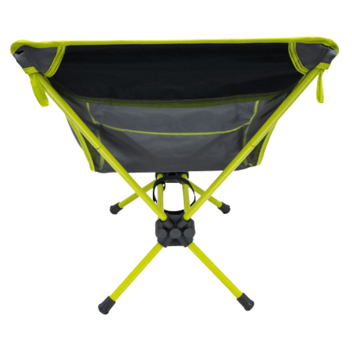 ALPS MOUNTAINEERING LIGHTWEIGHT SIMMER CHAIR - CITRUS CHARCOAL - BACK VIEW