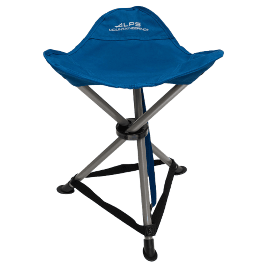 ALPS MOUNTAINEERING TRI-LEG LIGHTWEIGHT STOOL - DEEP SEA - FRONT VIEW
