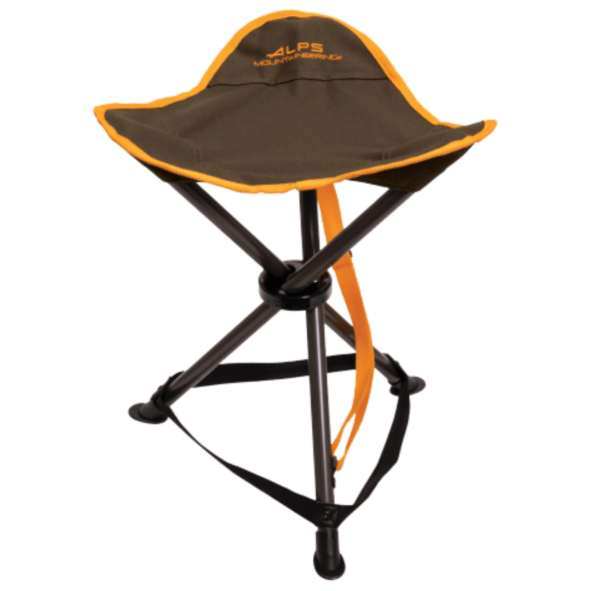 ALPSMOUNTAINEERING TRI-LEG STOOL - CLAY APRICOT - FRONT VIEW