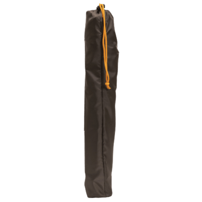 ALPSMOUNTAINEERING TRI-LEG STOOL - CLAY APRICOT - FRONT AND PACKED VIEW