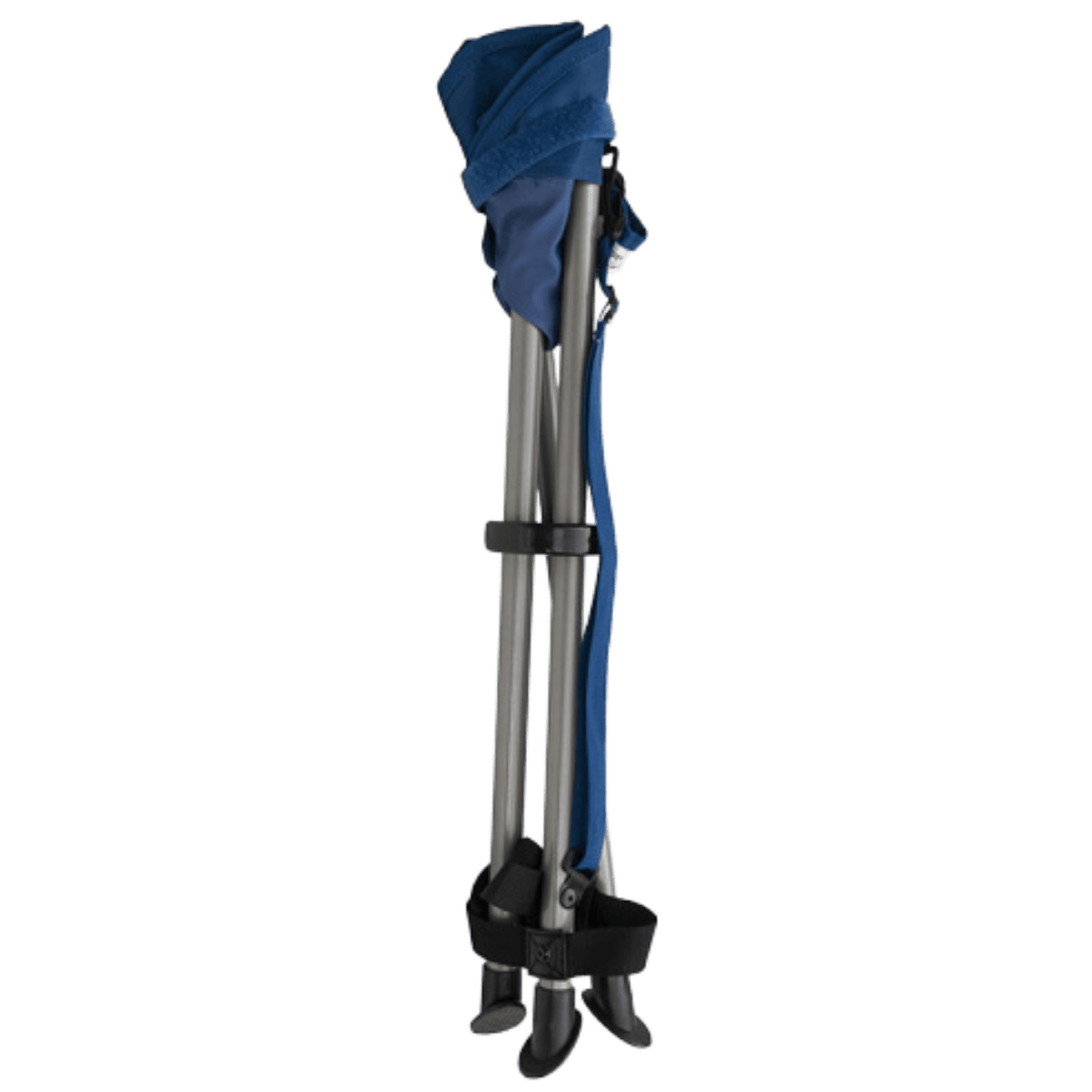 ALPSMOUNTAINEERING TRI-LEG STOOL -   DEEP SEA - FRONT AND PACKED VIEW