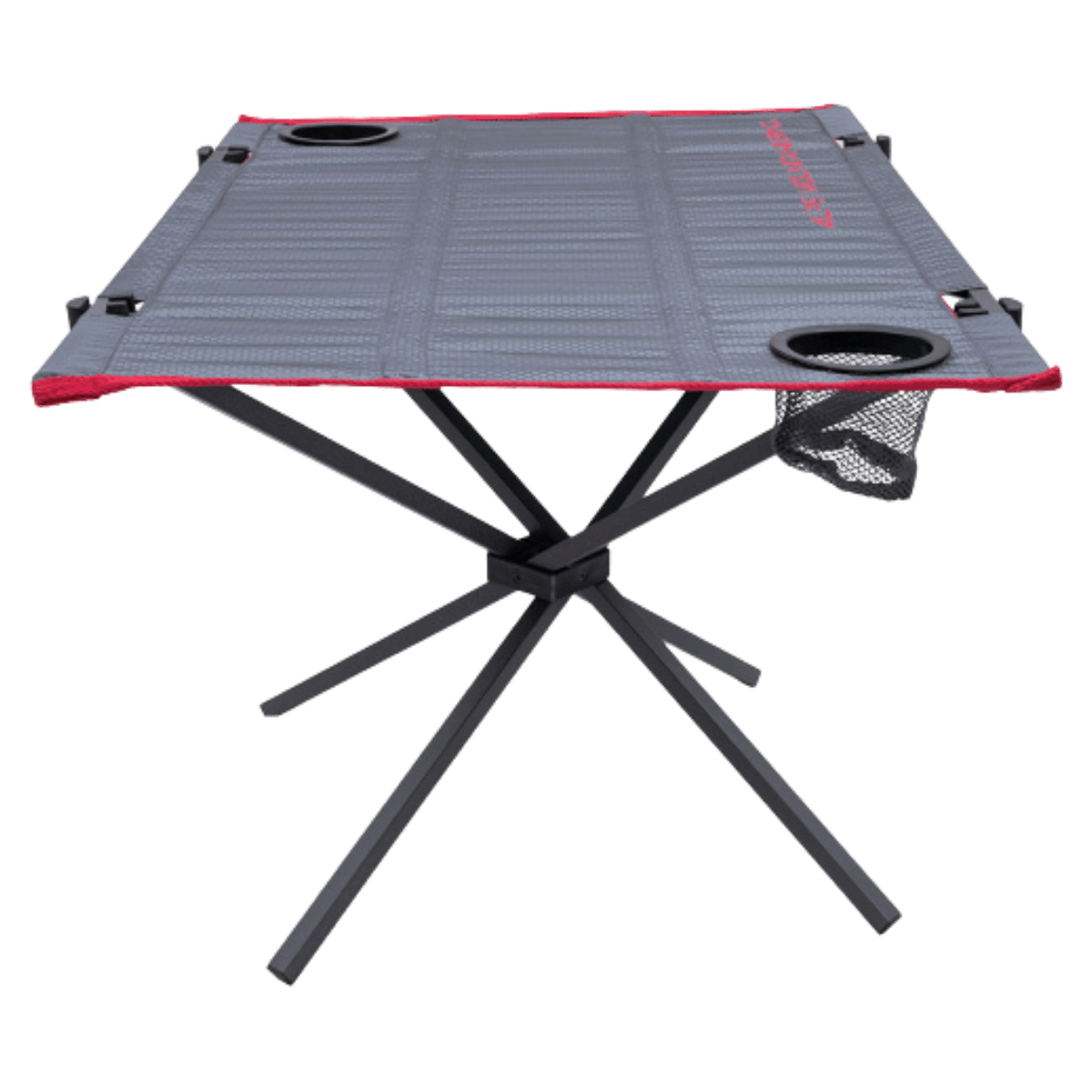 ALPS MOUNTAINEERING SIMMER COMPACT TABLE - SALSA CHARCOAL - SIDE VIEW