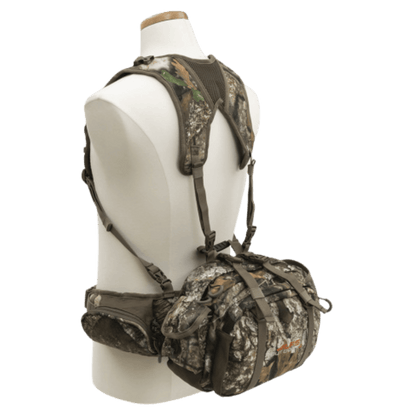 ALPS OUTDOORZ LITTLE BEAR FANNY PACK 8L - REALTREE APX - BACK ANGLE VIEW