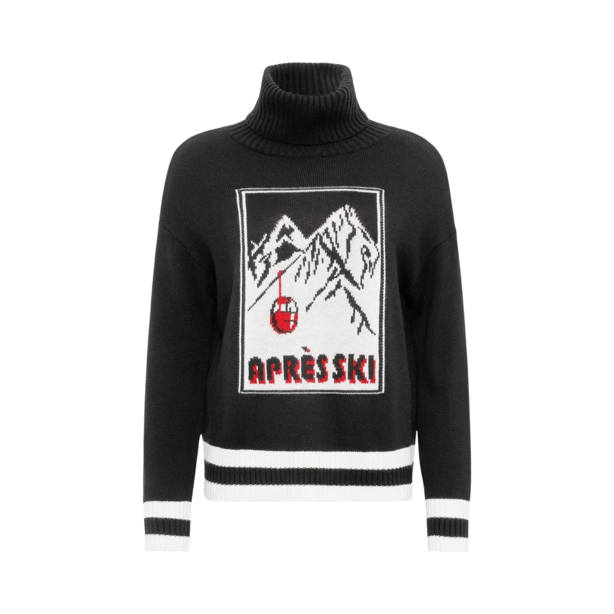 KRIMSON KLOVER WOMEN'S ALTITUDE TURTLENECK - BLACK