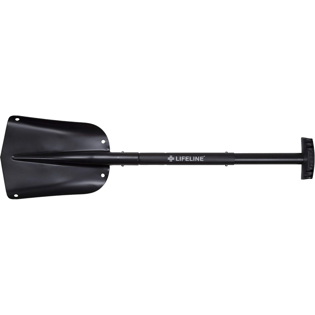 ALUMINUM SPORT UTILITY SHOVEL MATTE BLACK