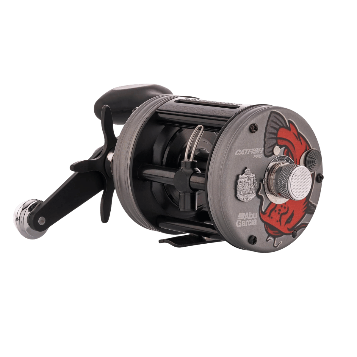 ABU GARCIA AMBASSADEUR CATFISH PRO REEL 5.3:1 GEAR RATIO - SIDE BOTTOM 2