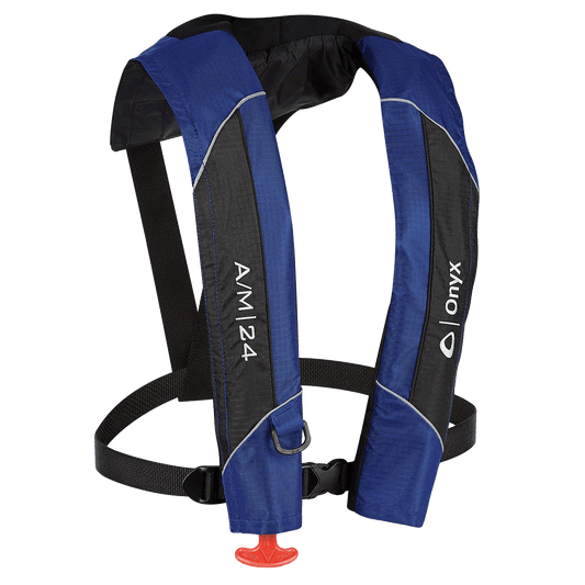 A/M-24 AUTO/MAN INFLATABLE PFD - BLUE