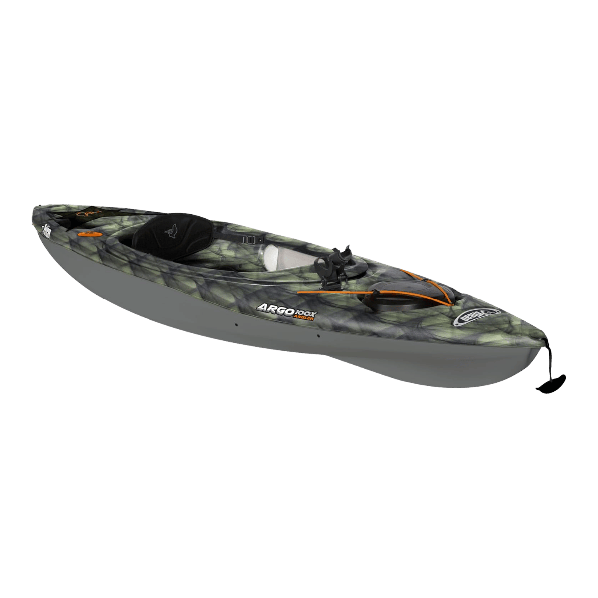 PELICAN KAYAKS ARGO 100X ANGLER SIT-IN KAYAK - 10FT - BLK/LIME/GRY