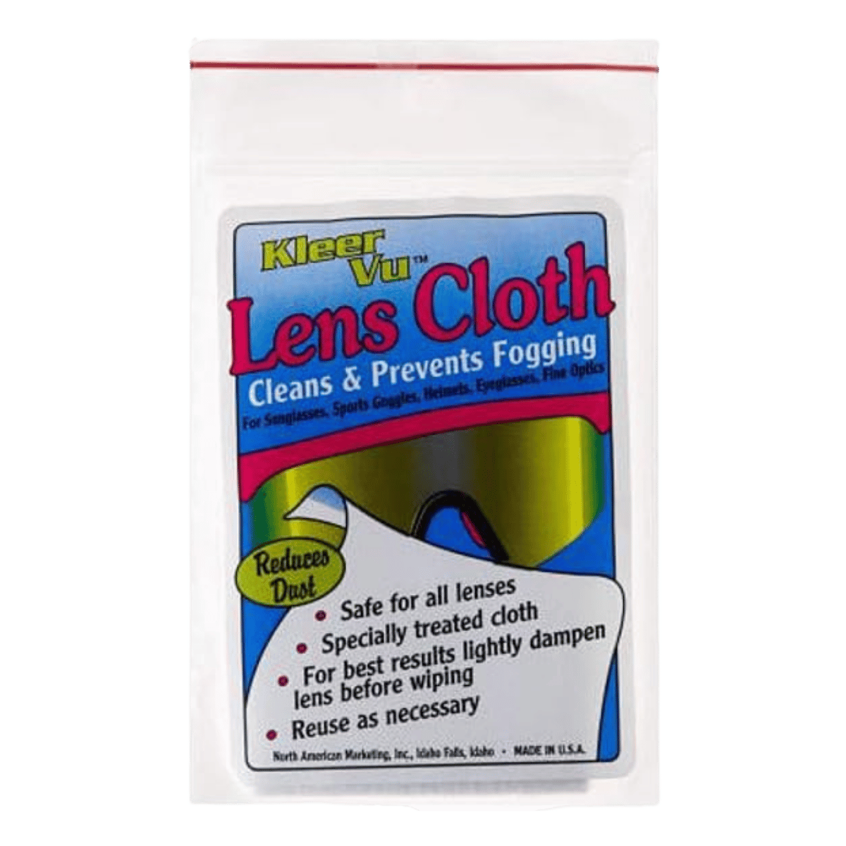 KLEER VU ANTI FOG LENS CLOTH