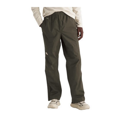 NORTH FACE MEN'S ANTORA RAIN PANT - NEW TAUPE GREEN - BACK VIEW