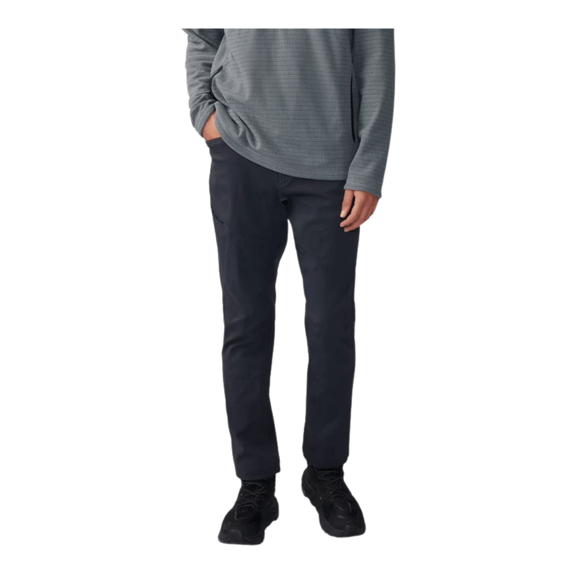 MOUNTAIN HARDWEAR MEN'S HARDWEAR AP ACTIVE PANT - DARK STORM - FRONT VIEW