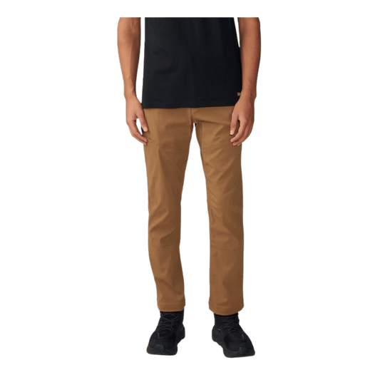MOUNTAIN HARDWEAR MEN'S HARDWEAR AP ACTIVE PANT - COROZO NUT - FRONT VIEW