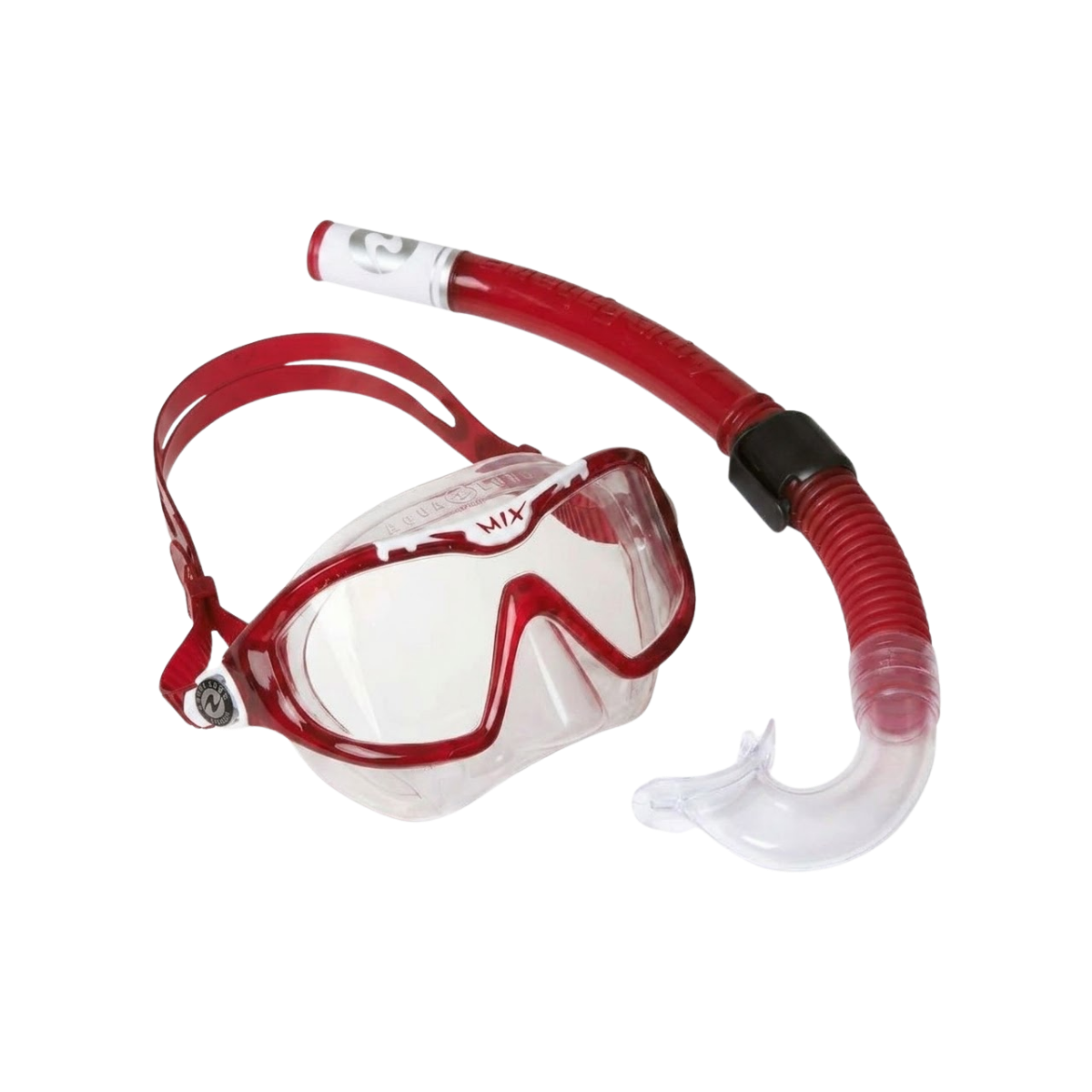 AQUA LUNG YOUTH GOGGLES/SWIM MASK RED WHITE