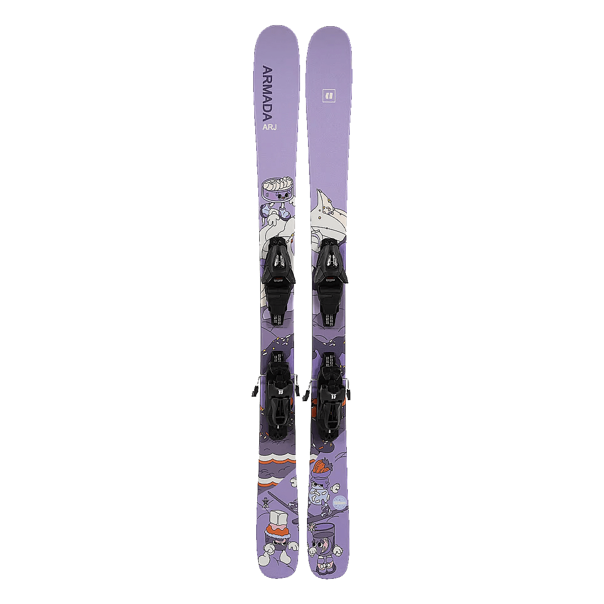 ARAMADA ARJ JUNIOR POP ART SKIS + C5 BINDINGS