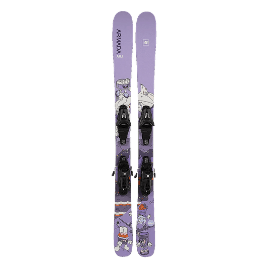 ARAMADA ARJ JUNIOR POP ART SKIS + C5 BINDINGS