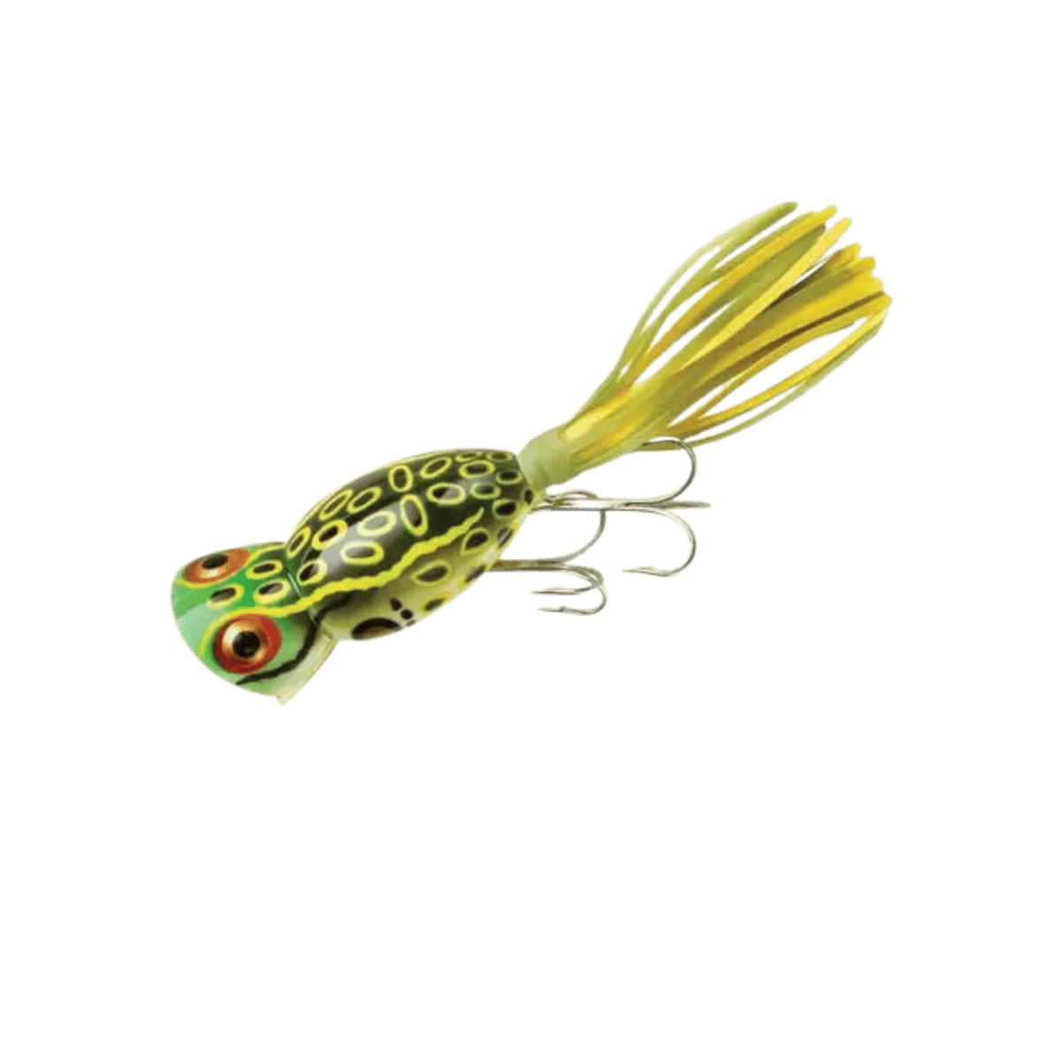 ARBOGAST HULA POPPER FIRE TIGER