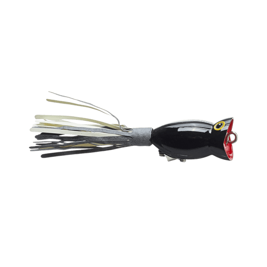 ARBOGAST HULA POPPER 1-3/4IN BLACK