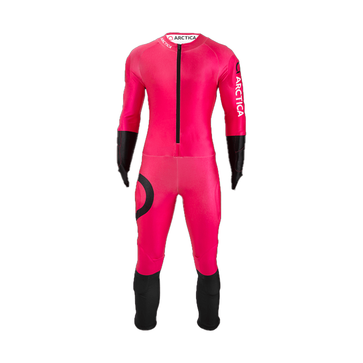 ARCTIC ICONIC GS RACE SUIT - HOT PINK - FRONT VIEW